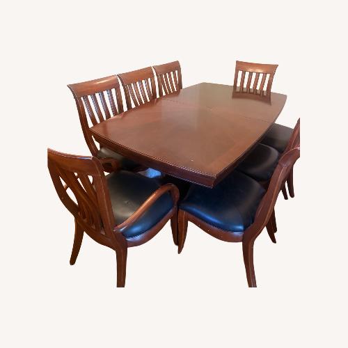 Used  Bernhardt Paris Collection Dining Set Cherry for sale on AptDeco