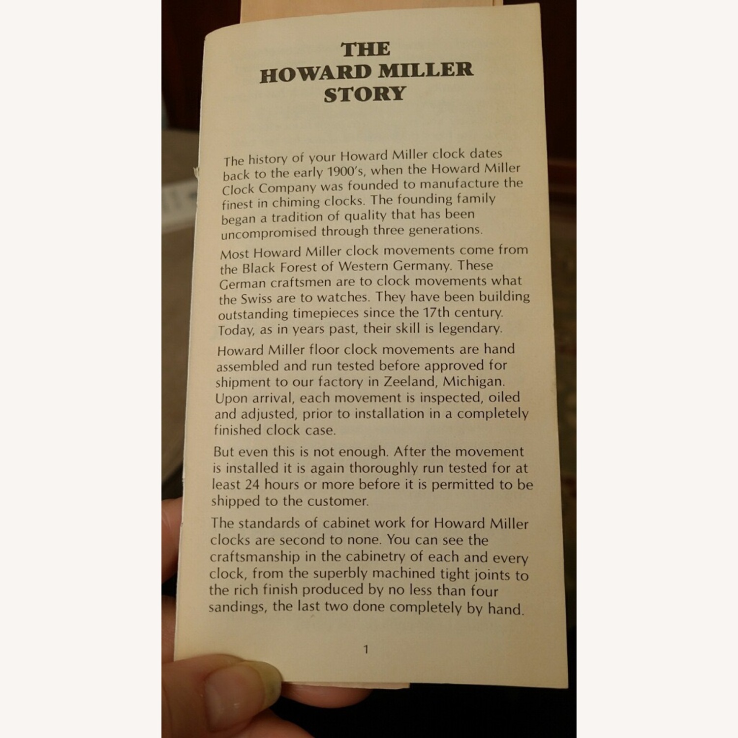 Howard Miller Grandfather Clock - image-17