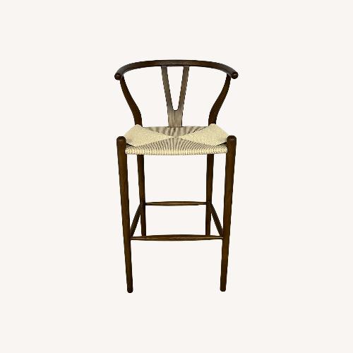 Used Rove Concepts Wishbone Bar Stool Set of 3 for sale on AptDeco