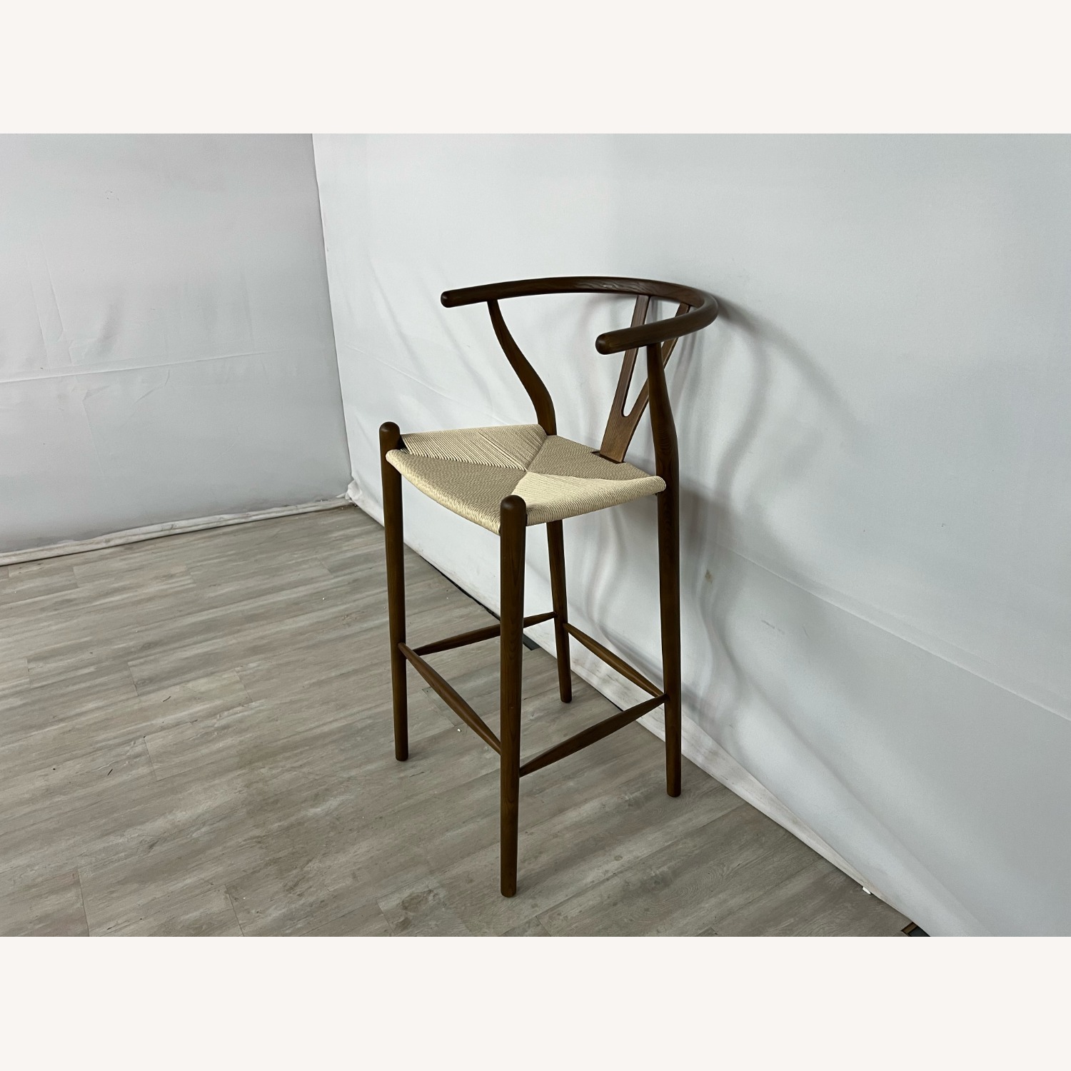 Rove Concepts Wishbone Bar Stool Set of 3 - image-5