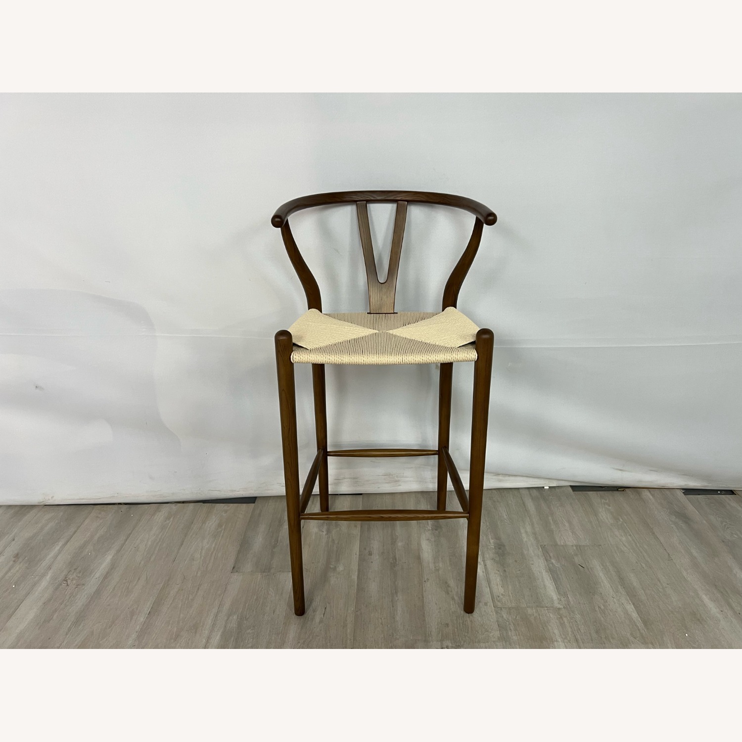 Rove Concepts Wishbone Bar Stool Set of 3 - image-4