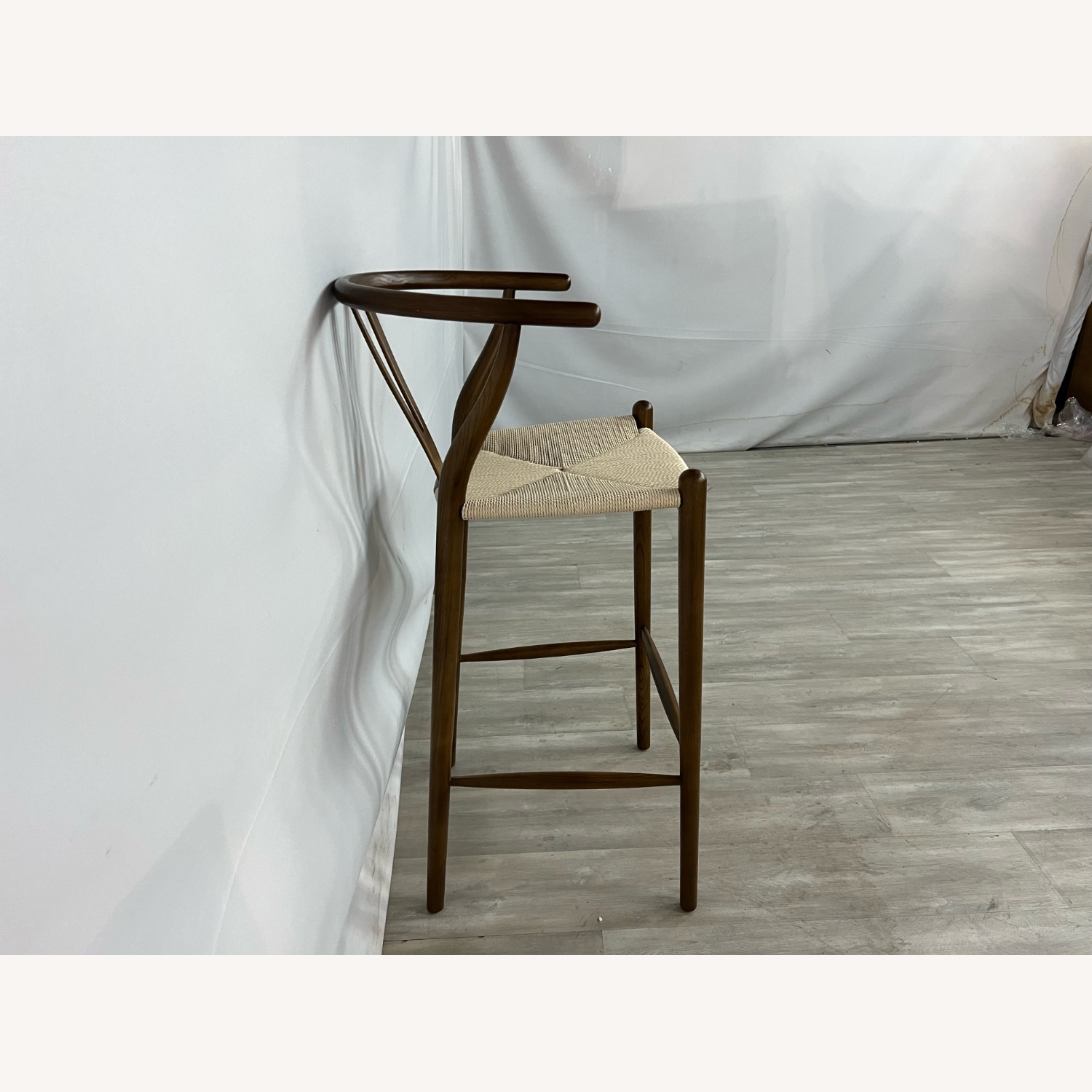 Rove Concepts Wishbone Bar Stool Set of 3 - image-7