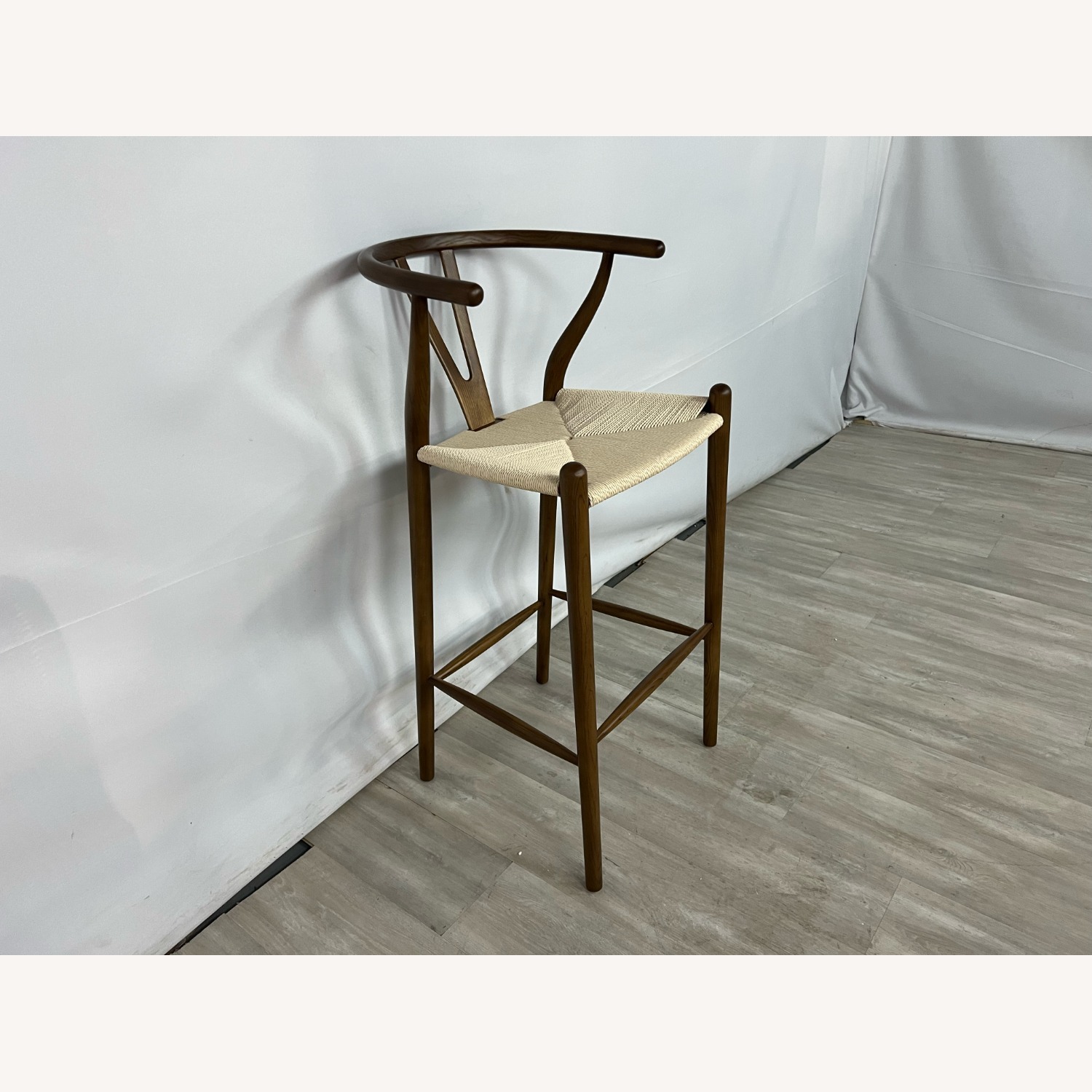 Rove Concepts Wishbone Bar Stool Set of 3 - image-6
