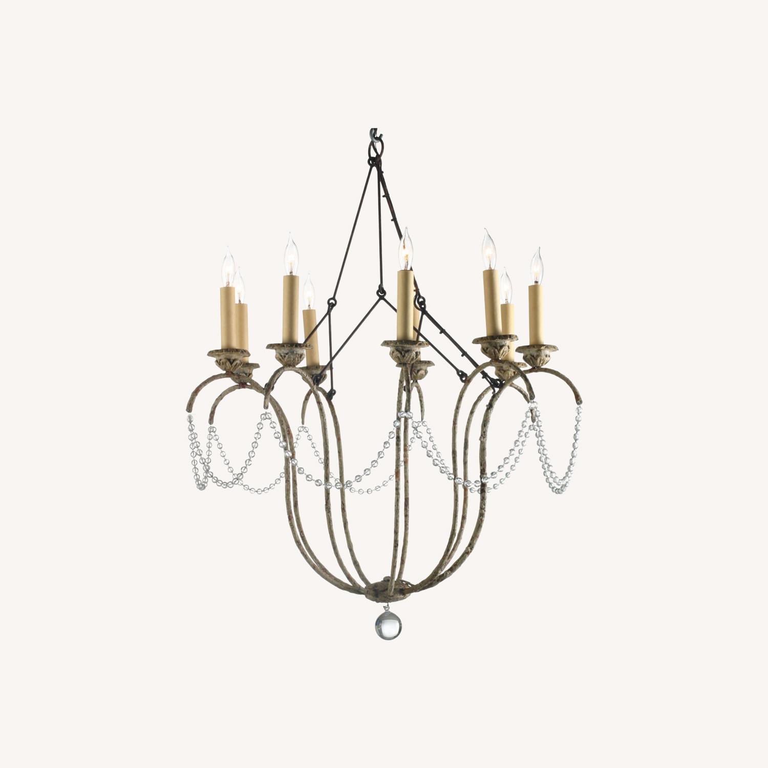 Niermann Weeks 9 Arm Italian Chandelier  - image-5