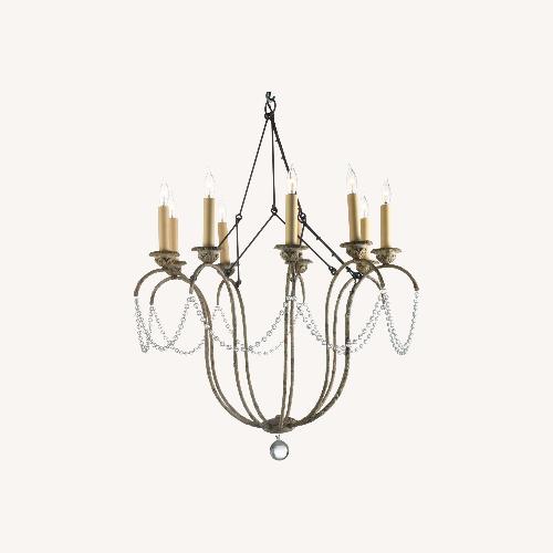 Used Niermann Weeks 9 Arm Italian Chandelier  for sale on AptDeco