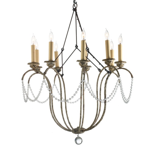 Used Niermann Weeks 9 Arm Italian Chandelier  for sale on AptDeco