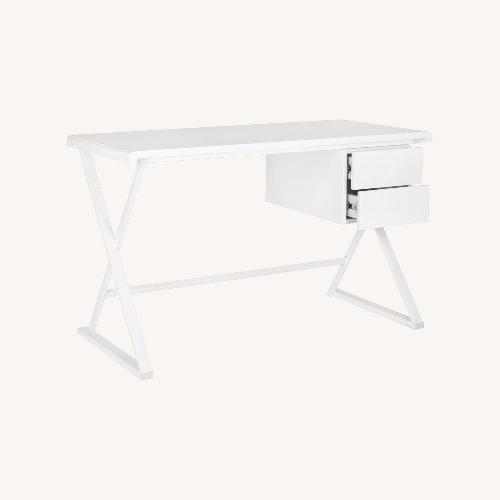 Used Pottery Barn Maddie White Desk for sale on AptDeco