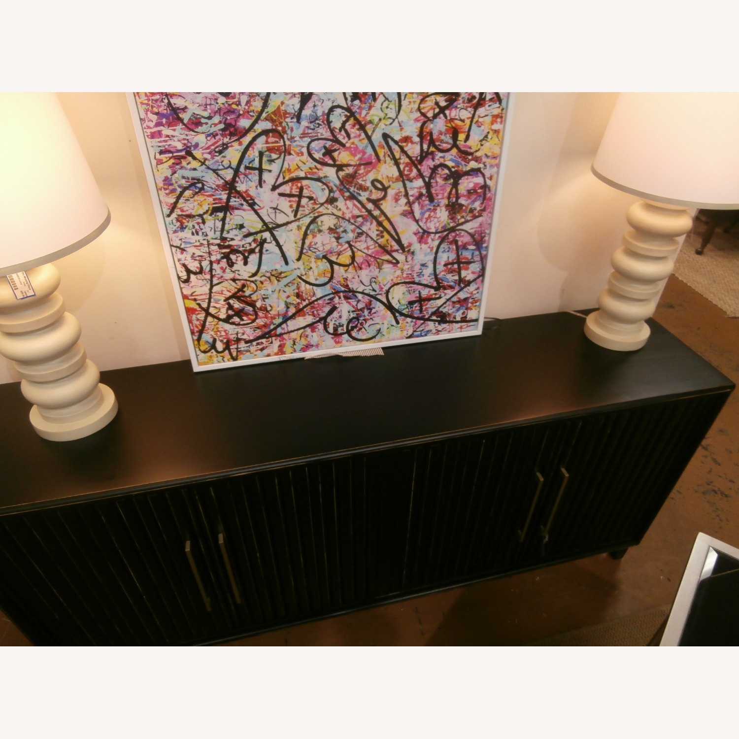 Riley Black Wood Sideboard - image-3