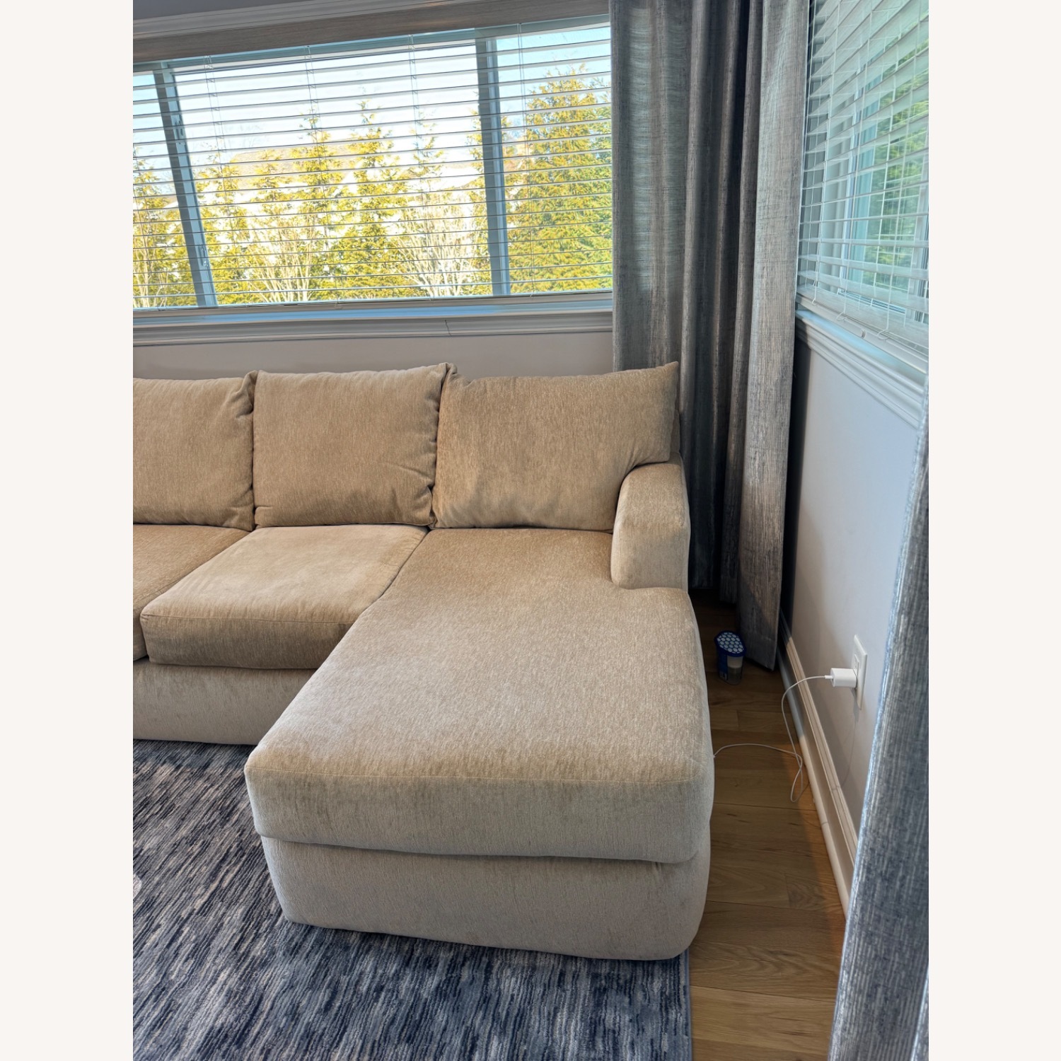 KFI Seating Natural Fabric 3+ Piece Sectional - image-3