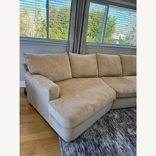 Used KFI Seating Natural Fabric 3+ Piece Sectional for sale on AptDeco
