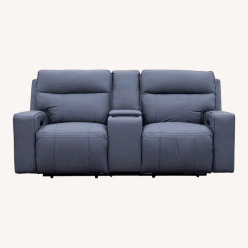 Used Ranger ll Blue Steel Power Loveseat for sale on AptDeco