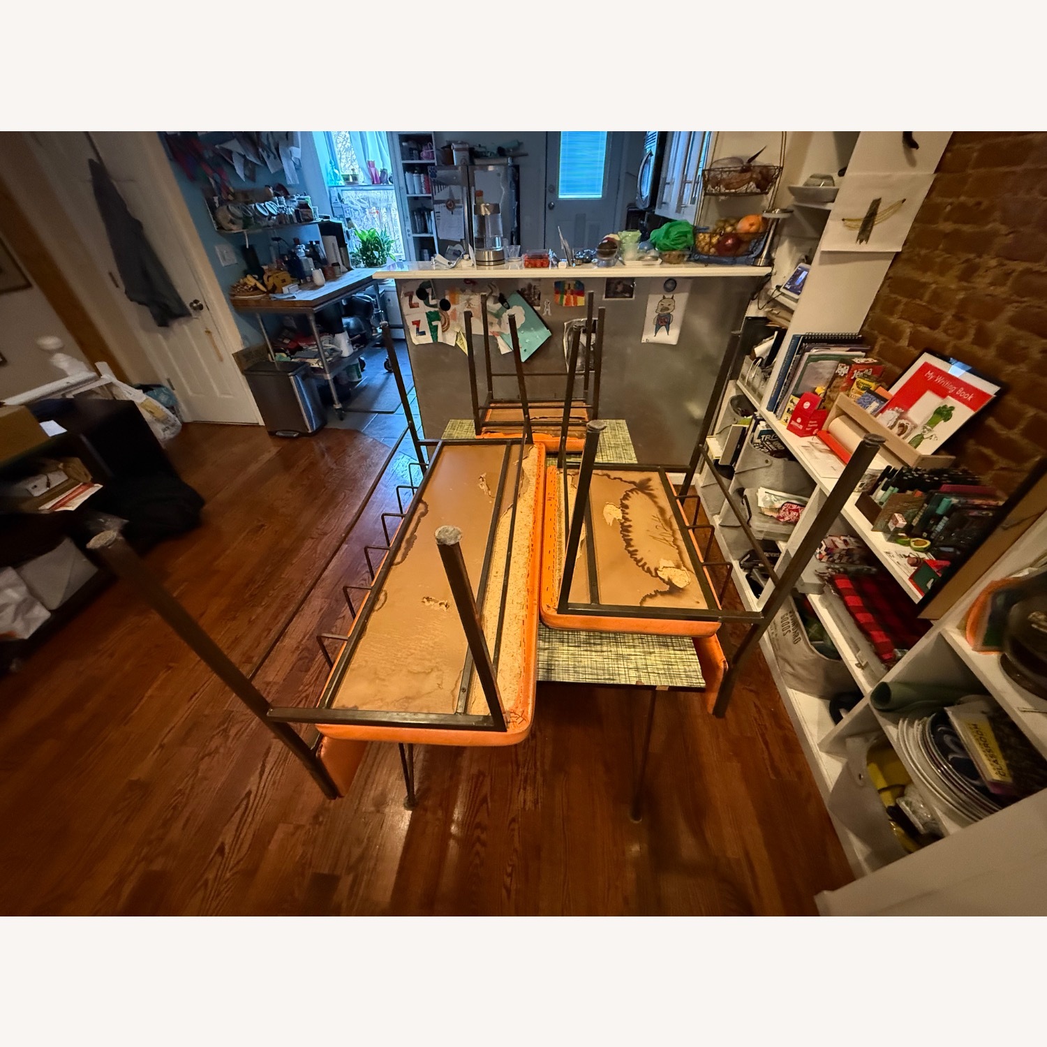 Orange Dining Chairs - image-3