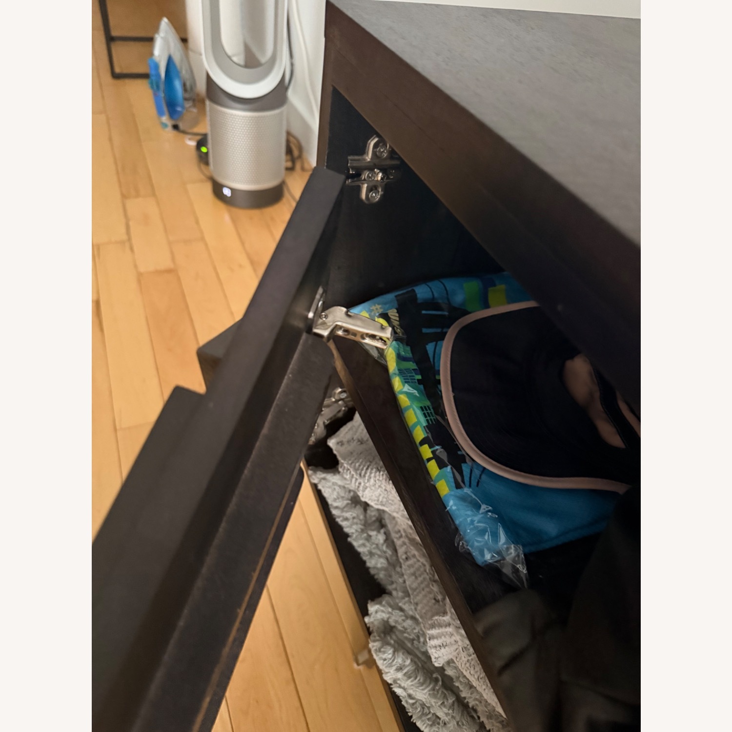 West Elm Dark Brown Pictograph Media Console - image-3