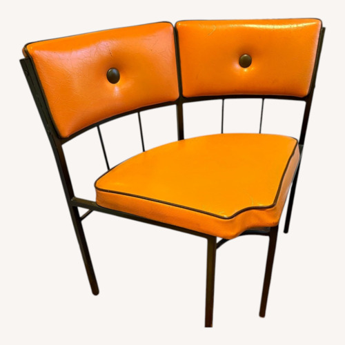 Used 1970 Orange Corner Accent Chair  for sale on AptDeco
