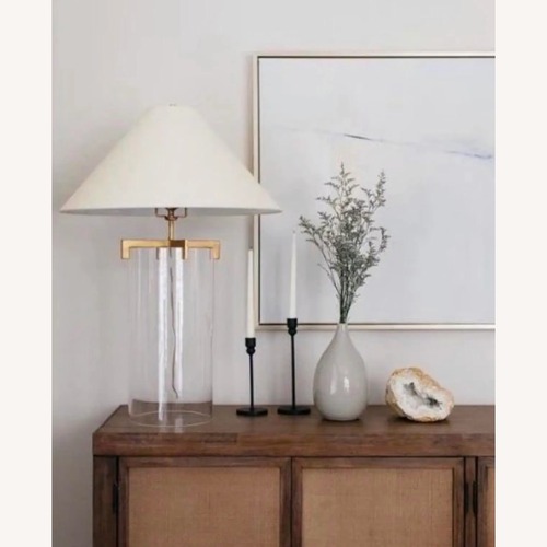 Used Visual Comfort Crystal/Polished Nickel Table Lamps for sale on AptDeco