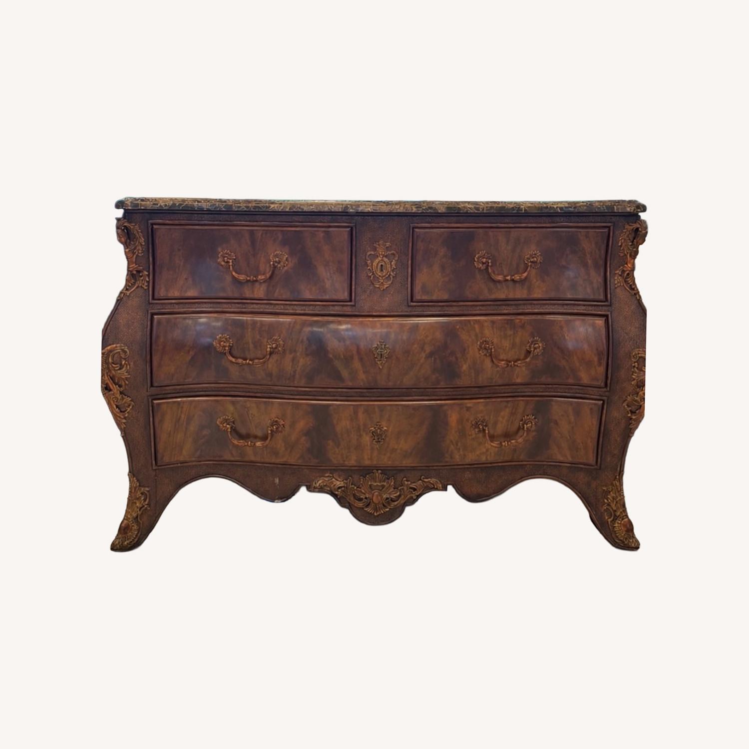 Maitland-Smith Louis XV Style Chest - image-0