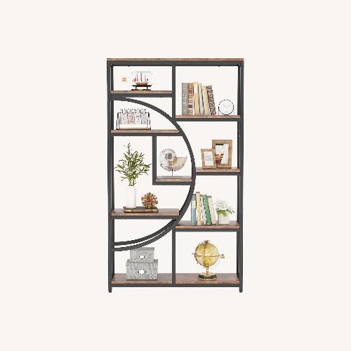 Used Oscer Industrial 5-Tier Etagere Bookcase for sale on AptDeco