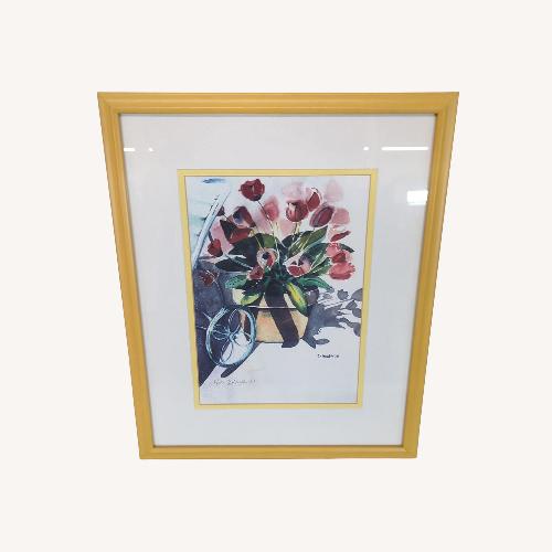 Used Diana Madaras Signed Limited Edition Floral Print for sale on AptDeco