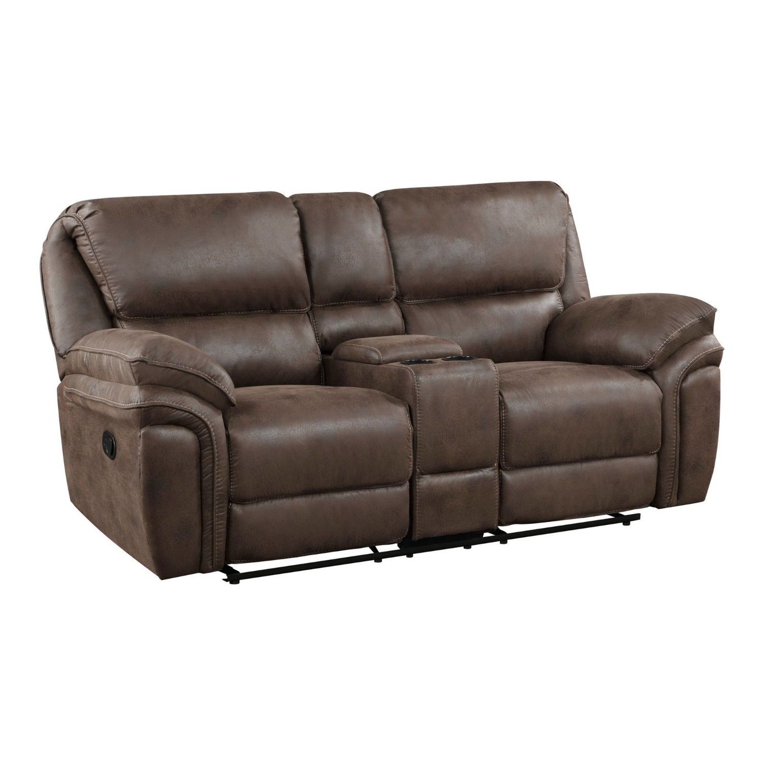 Homeglance Proctor Power Reclining Loveseat Sofa - image-1