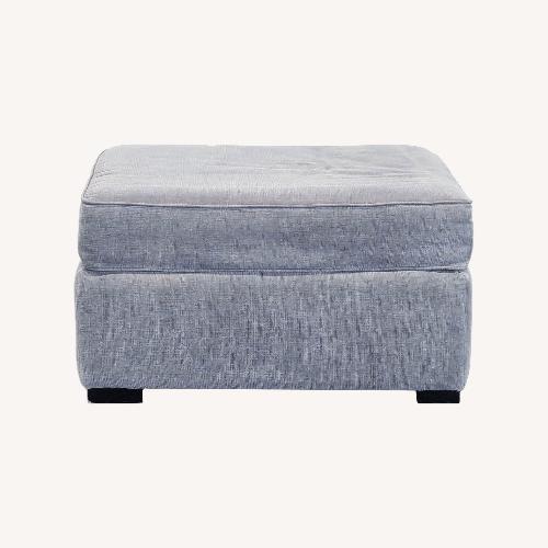 Used Upholstered Ottoman for sale on AptDeco