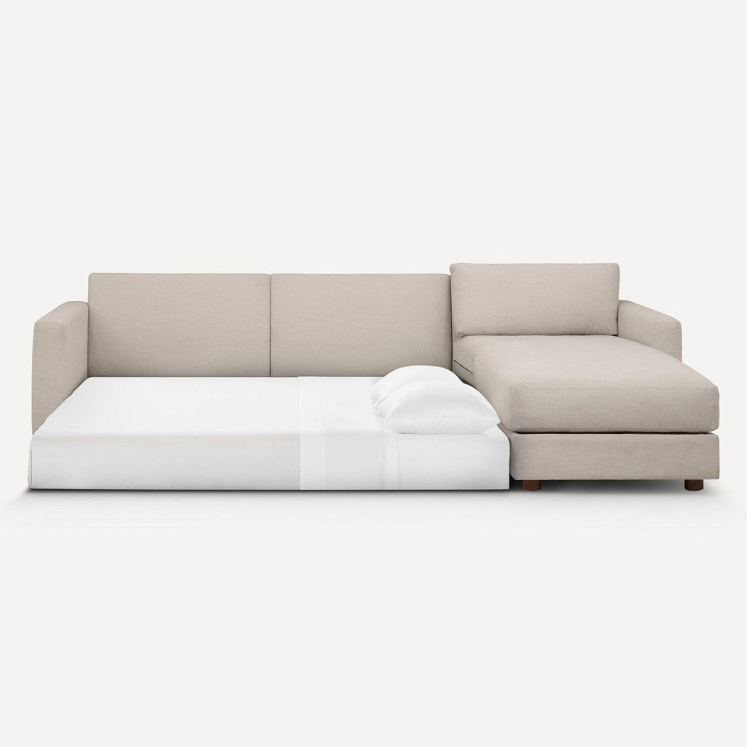 Burrow Span Sleeper Sofa with Storage Chaise - image-2