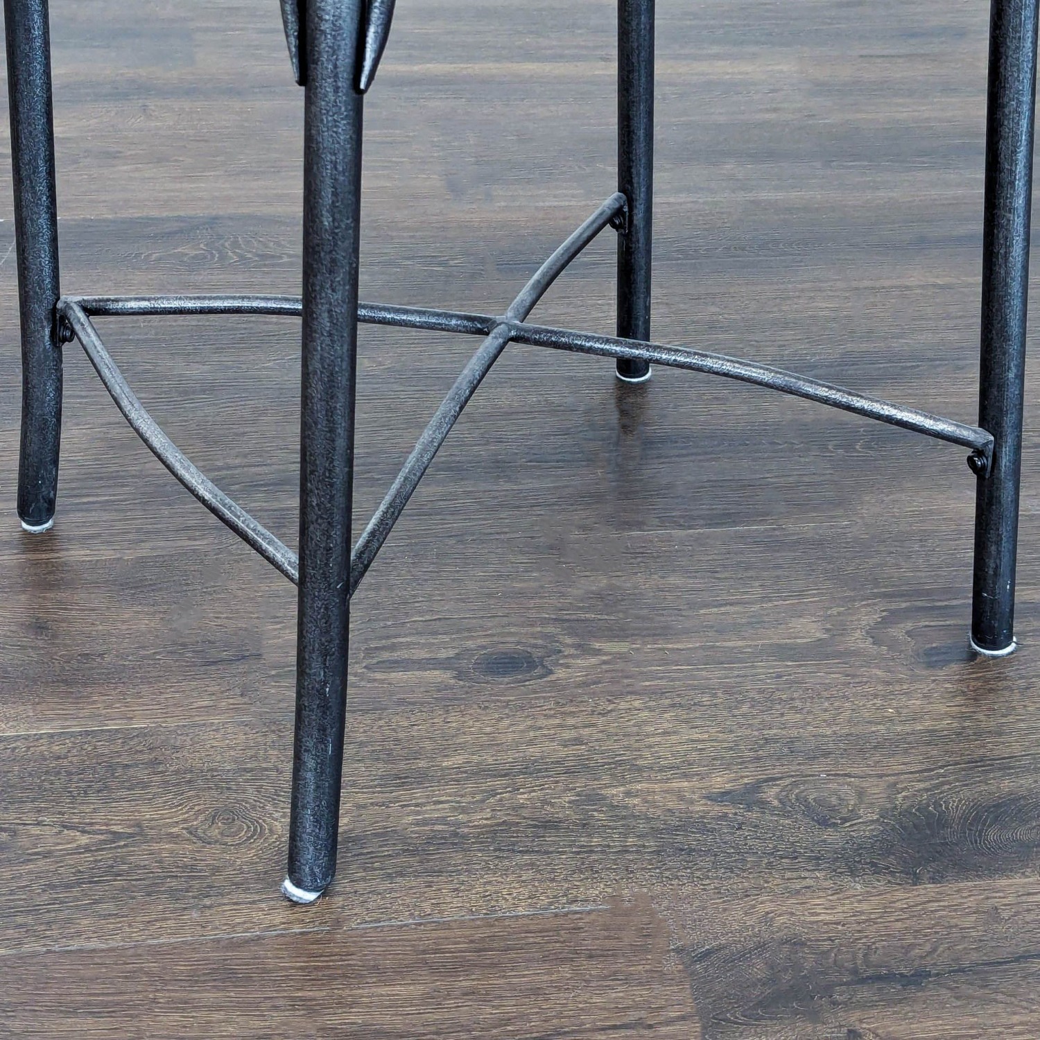Standard Furniture Distressed Cross Back Bar Stool - image-6