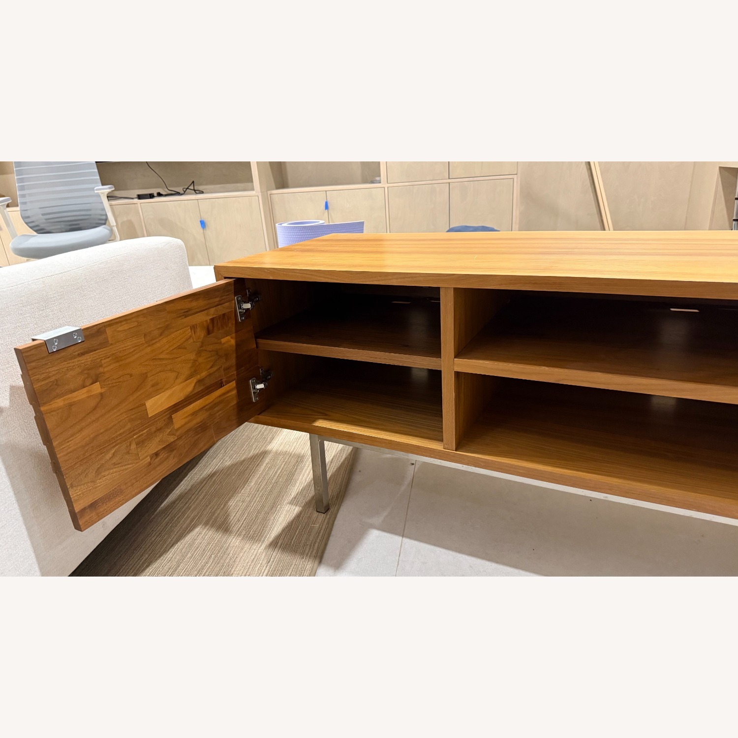 Room & Board Innes Light Brown Wood Media Storage - image-8