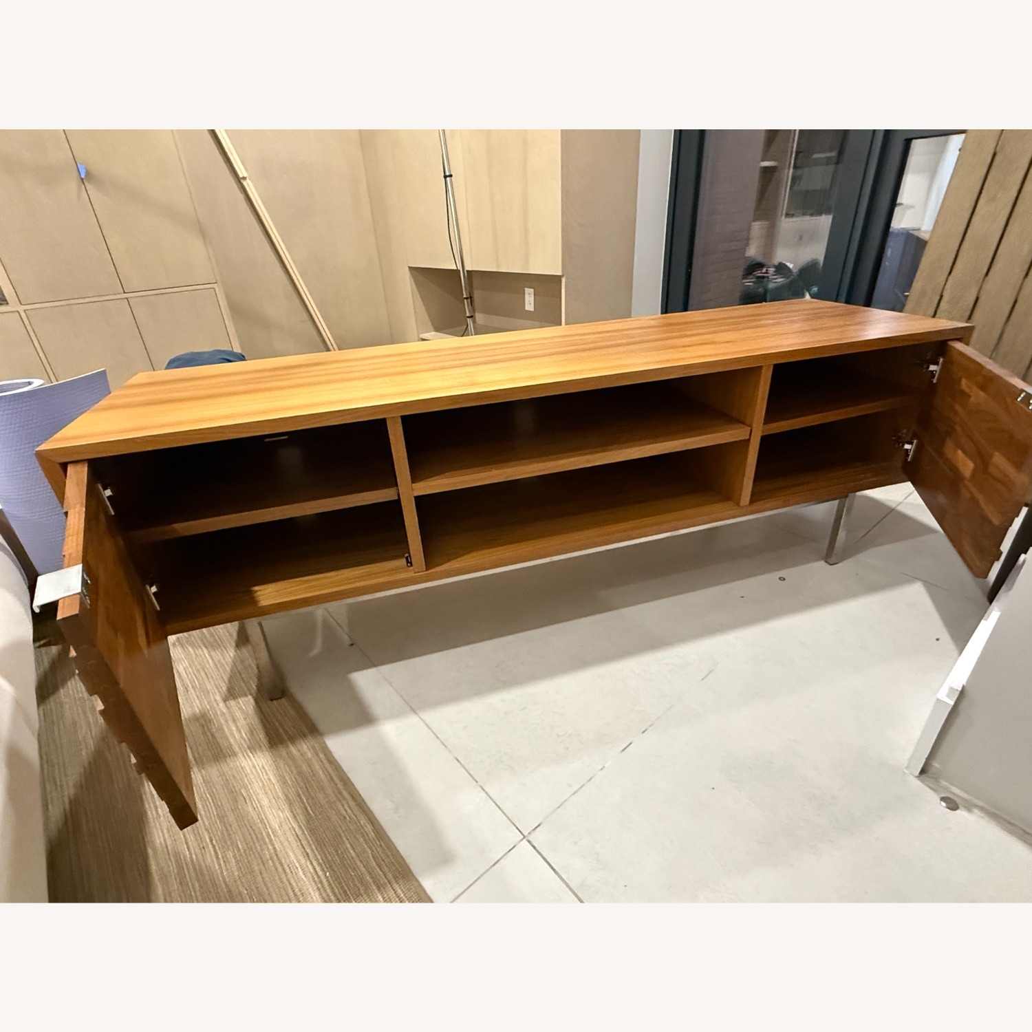 Room & Board Innes Light Brown Wood Media Storage - image-2