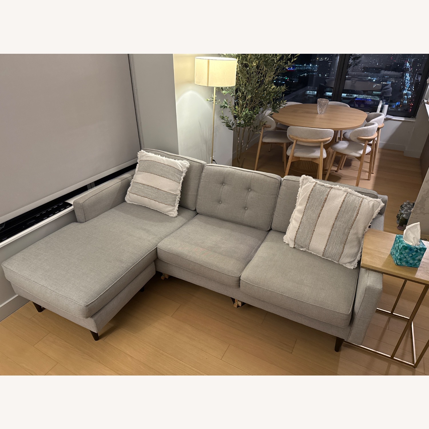 West Elm Drake Light Sectional - image-2