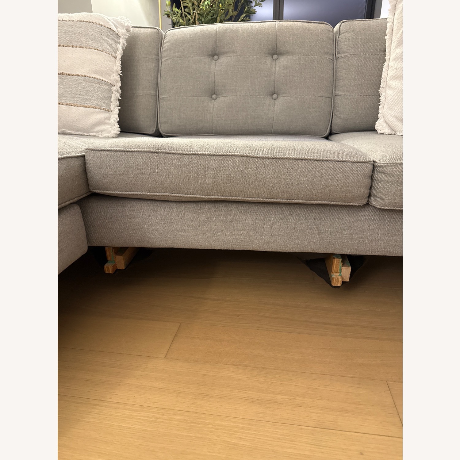 West Elm Drake Light Sectional - image-4