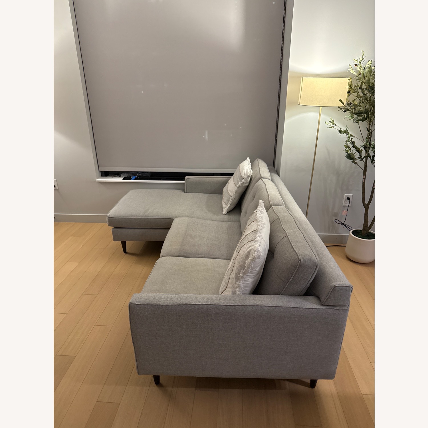 West Elm Drake Light Sectional - image-3