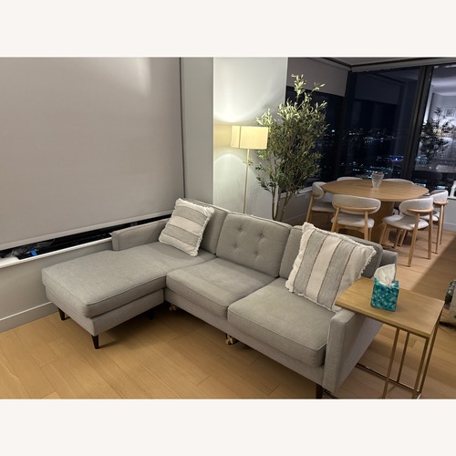 Used West Elm Drake Light Sectional for sale on AptDeco