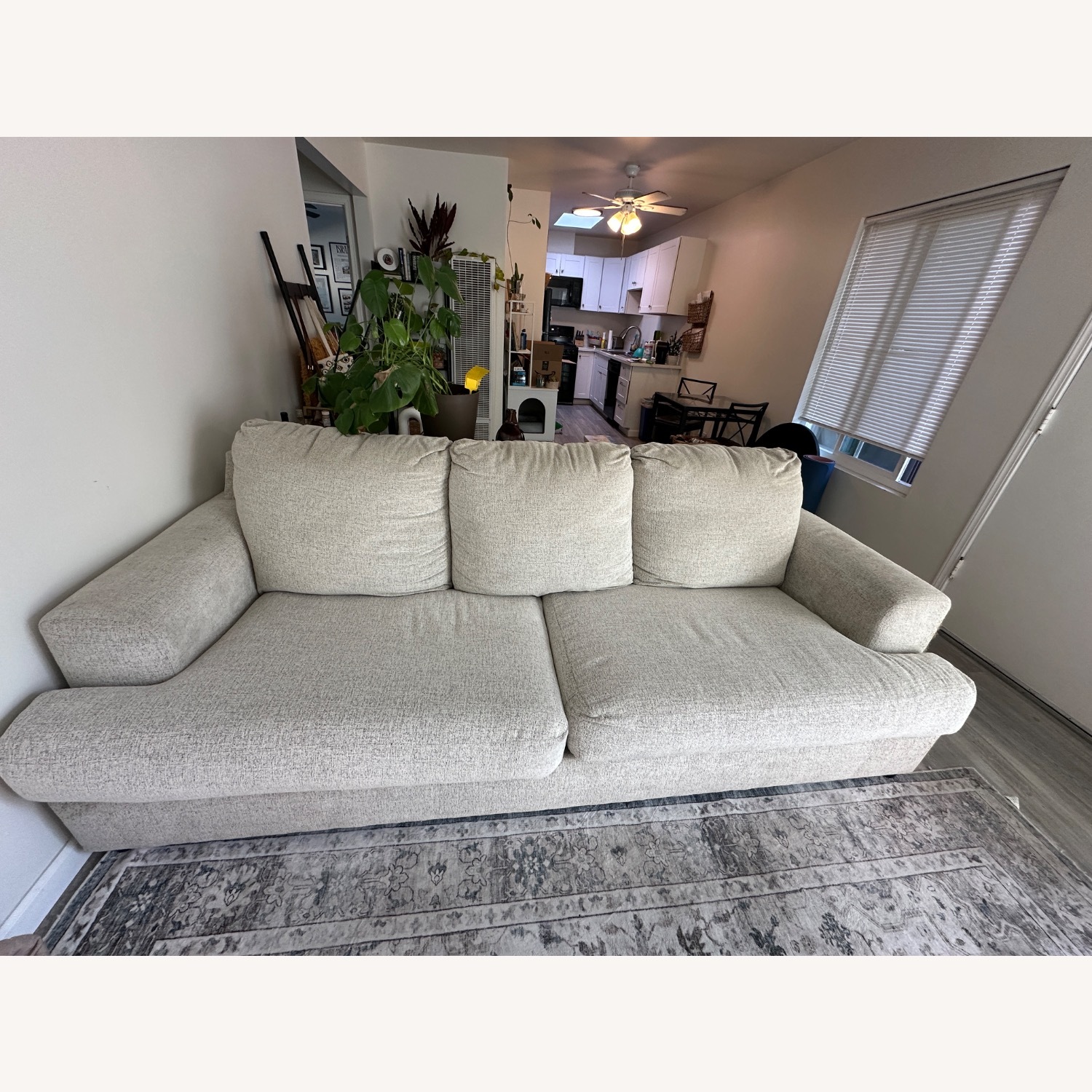 Ashley Furniture Soletren Fabric 3+ Seater Sofa - image-1