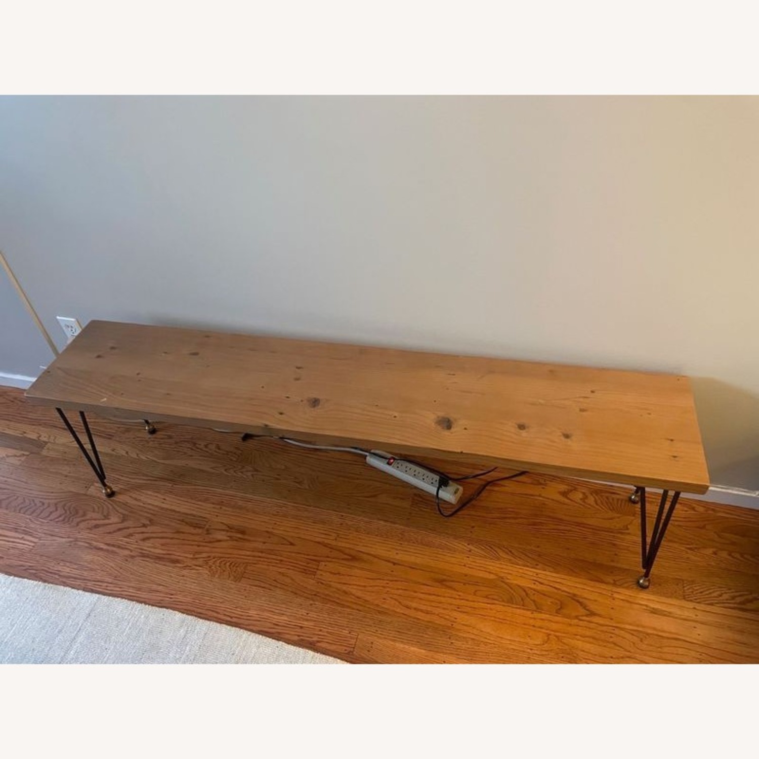 Urban Wood Goods Urban Loft Black & Brass Bench - image-3