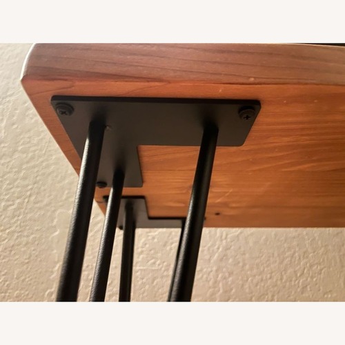 Used Urban Wood Goods Urban Loft Black & Brass Bench for sale on AptDeco