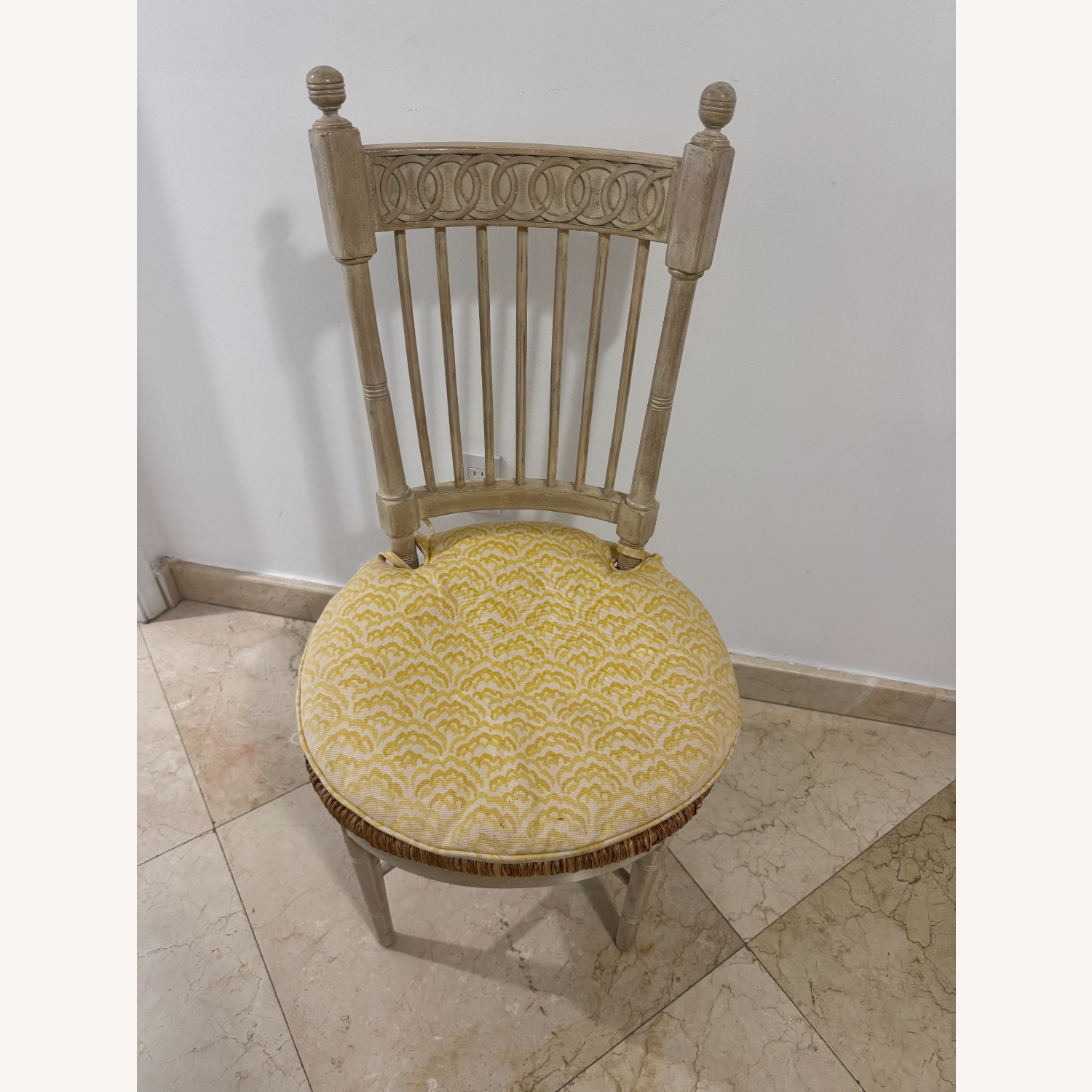 1960's Belgian Oak Dining Table - image-4