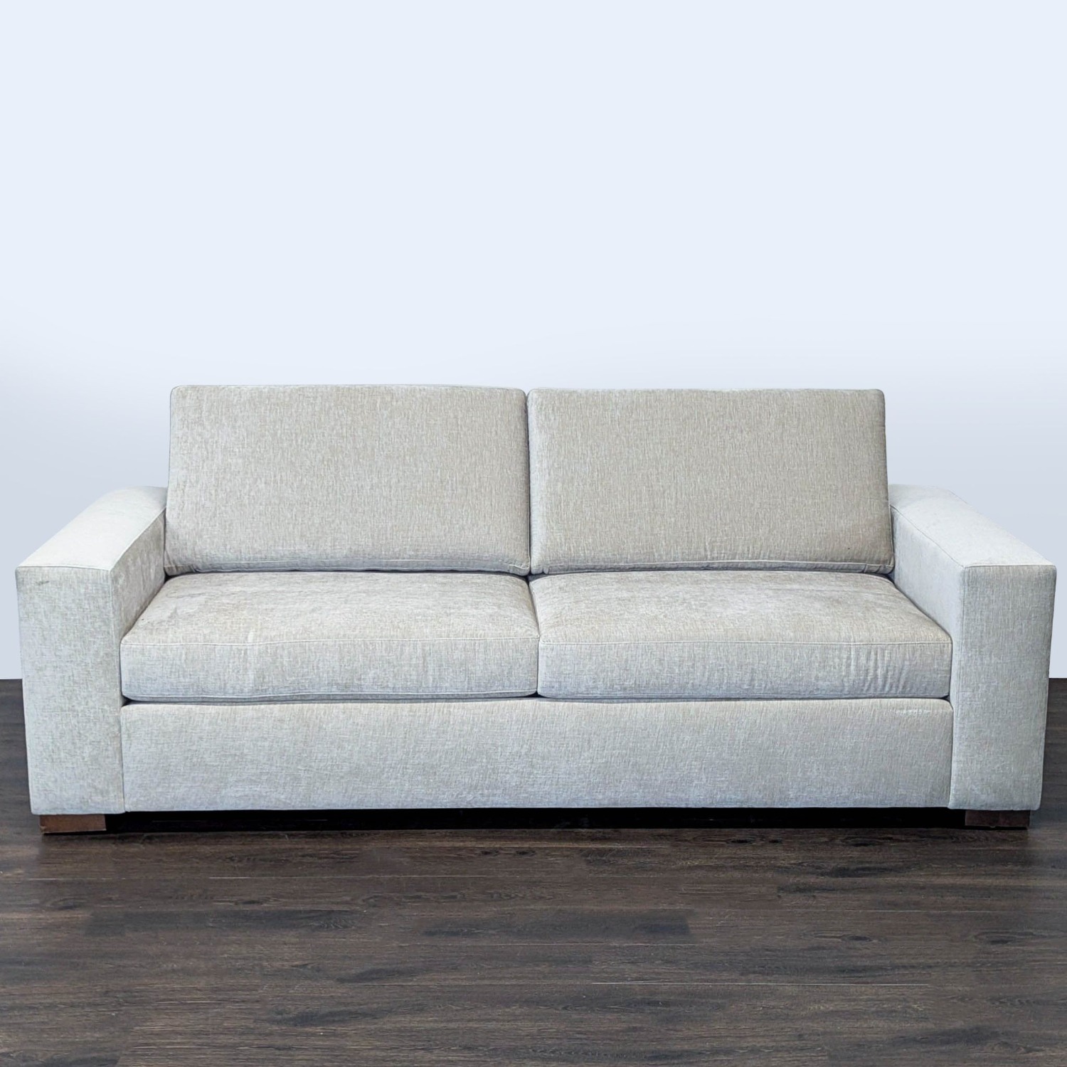Modern 3-Seat Sofa with Wide Arms - image-0