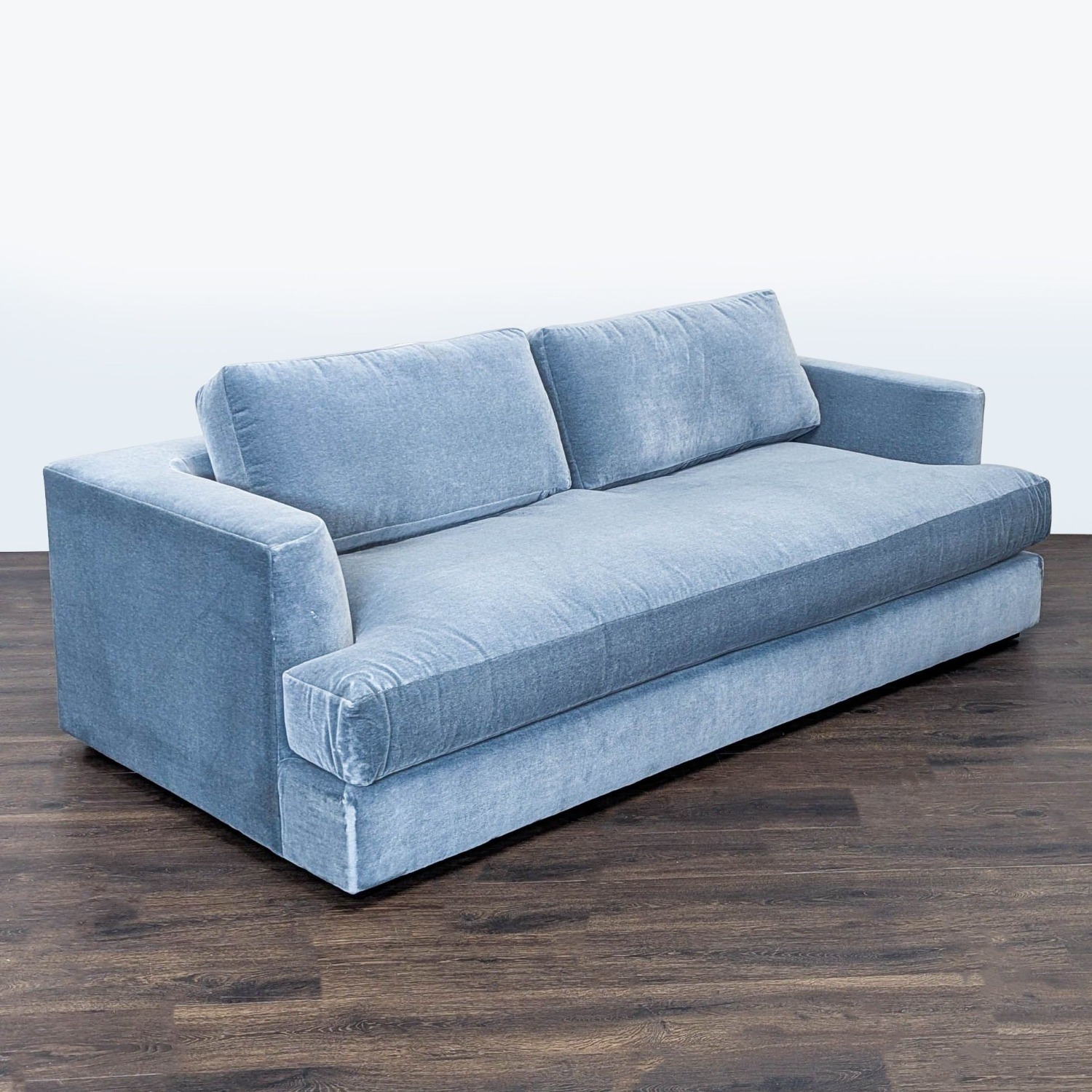 Maiden Home Varick Modern 3-Seat Sofa in Soft Blue - image-1