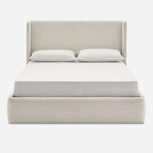 Used Castlery Dalton King Size Upholstered Bed Frame for sale on AptDeco