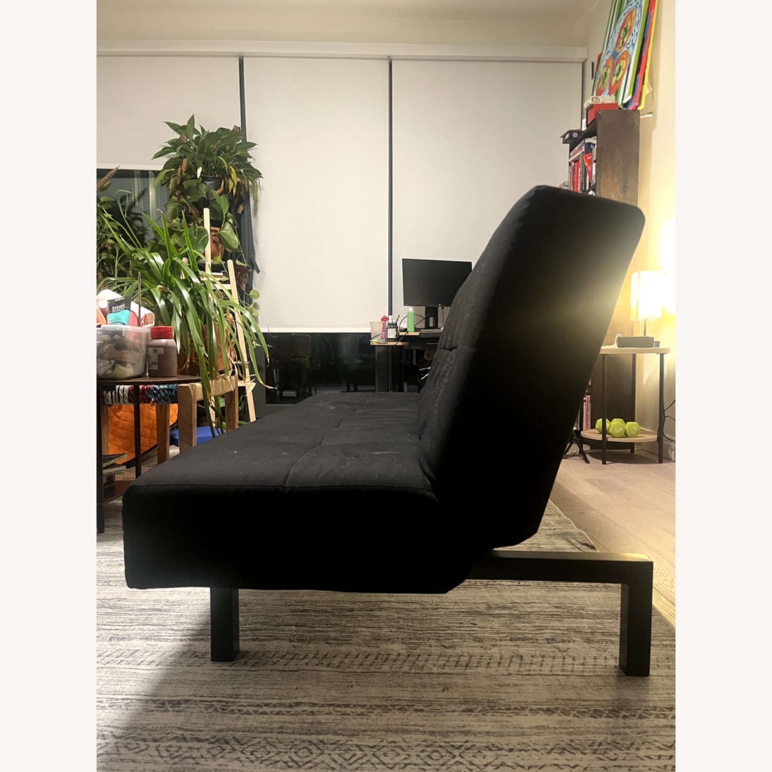 IKEA BALKARP Black Futon - image-2