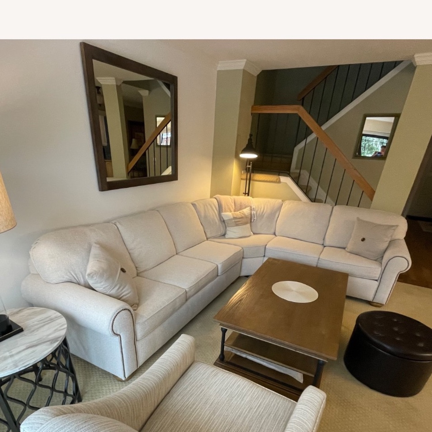 Flexsteel Natural Fabric 3+ Piece Sectional - image-8