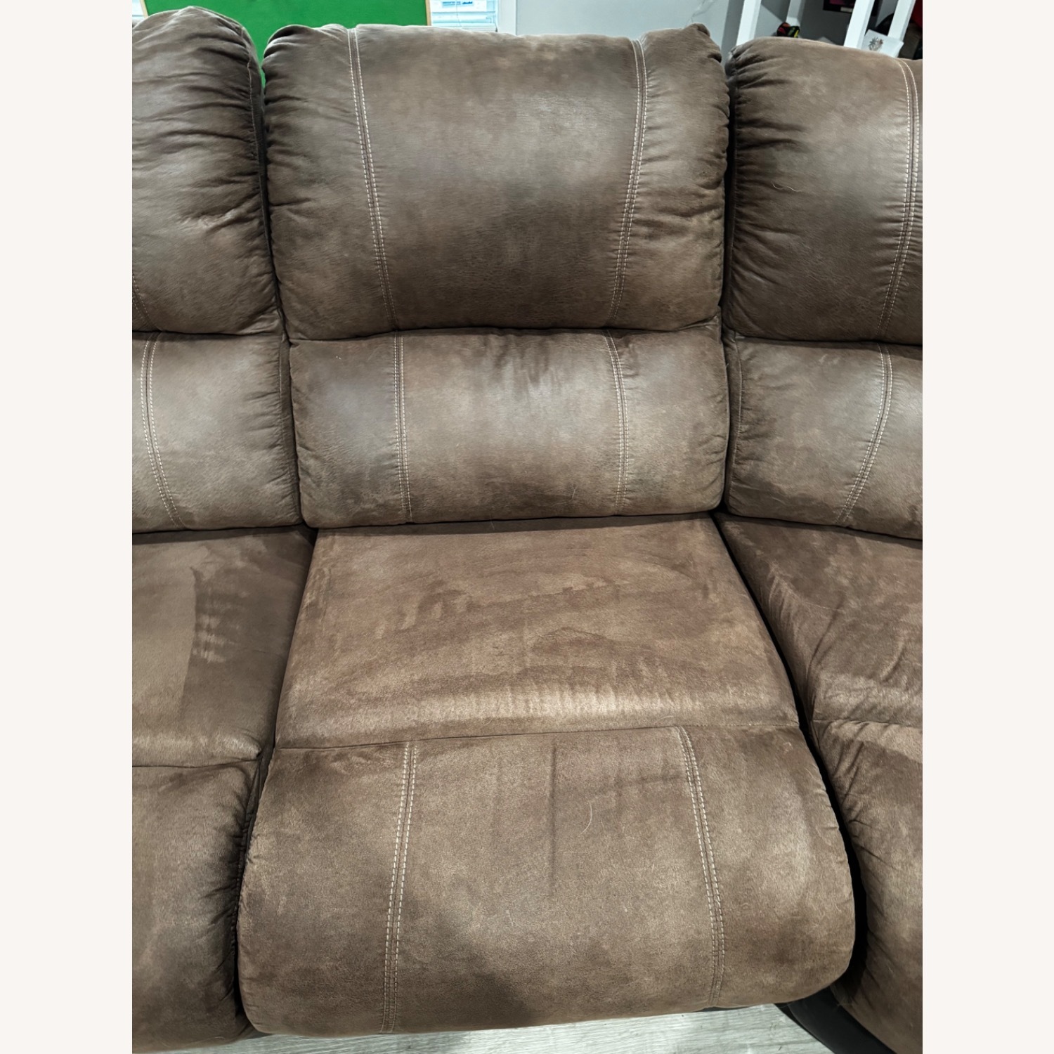 Ashley Furniture Nantahala Dark Brown 2 Piece Sectional - image-5