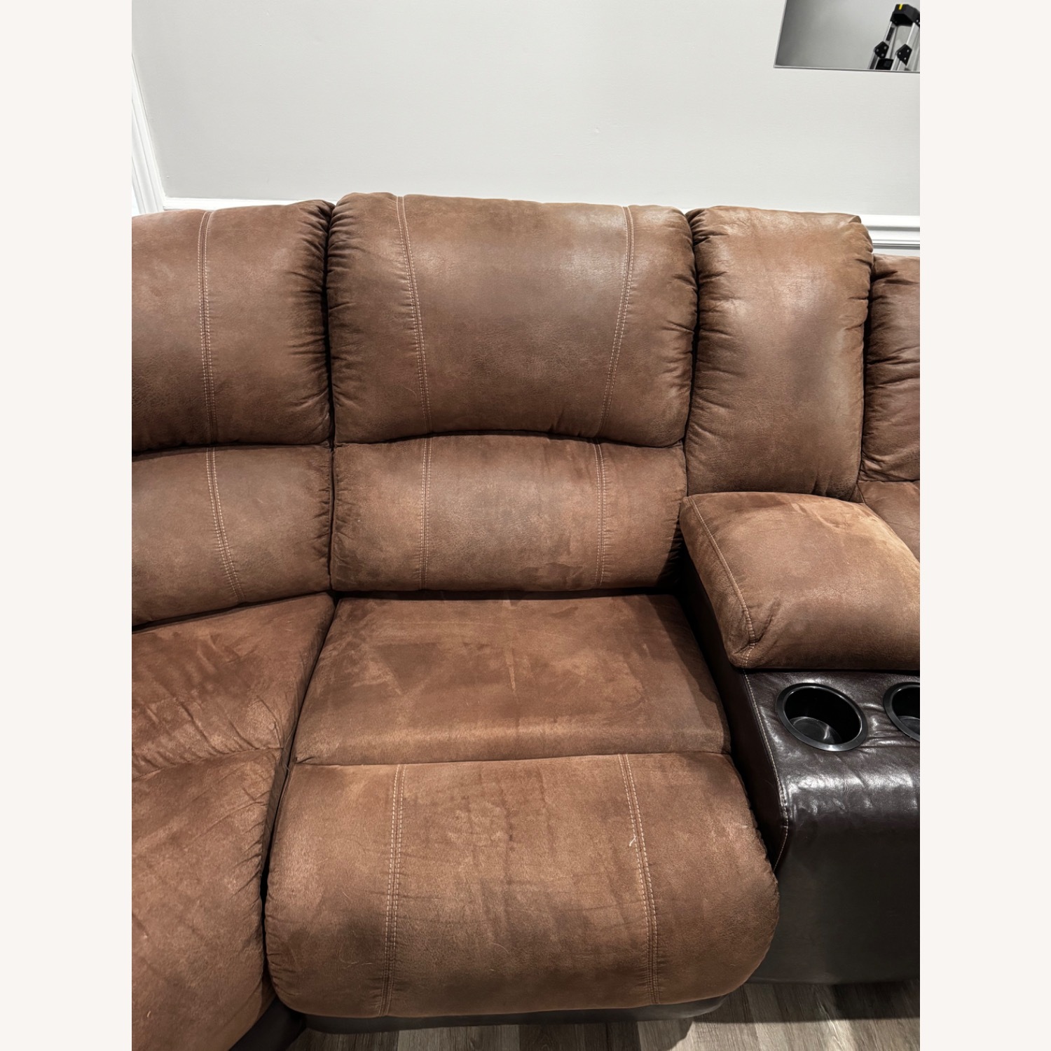 Ashley Furniture Nantahala Dark Brown 2 Piece Sectional - image-6