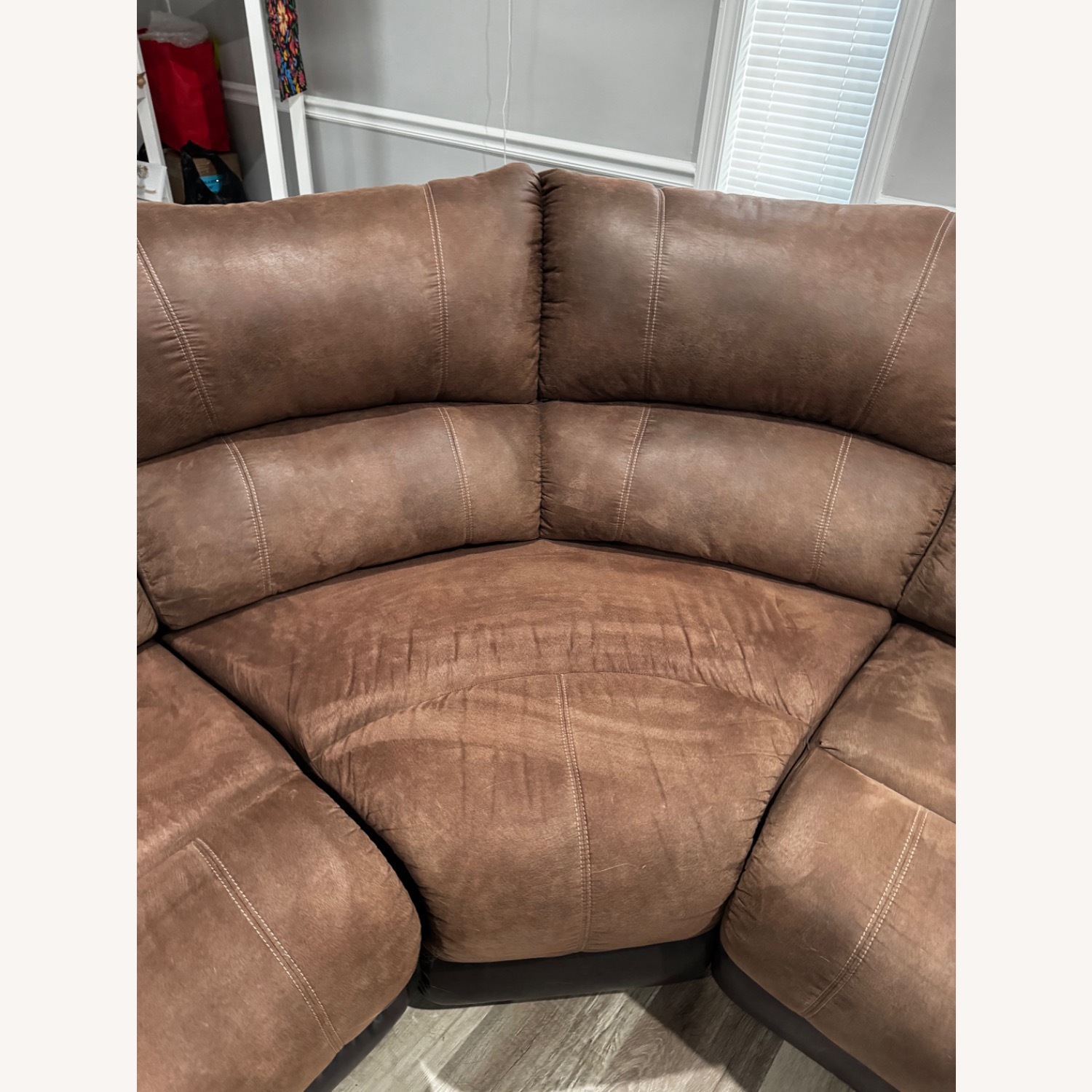 Ashley Furniture Nantahala Dark Brown 2 Piece Sectional - image-7