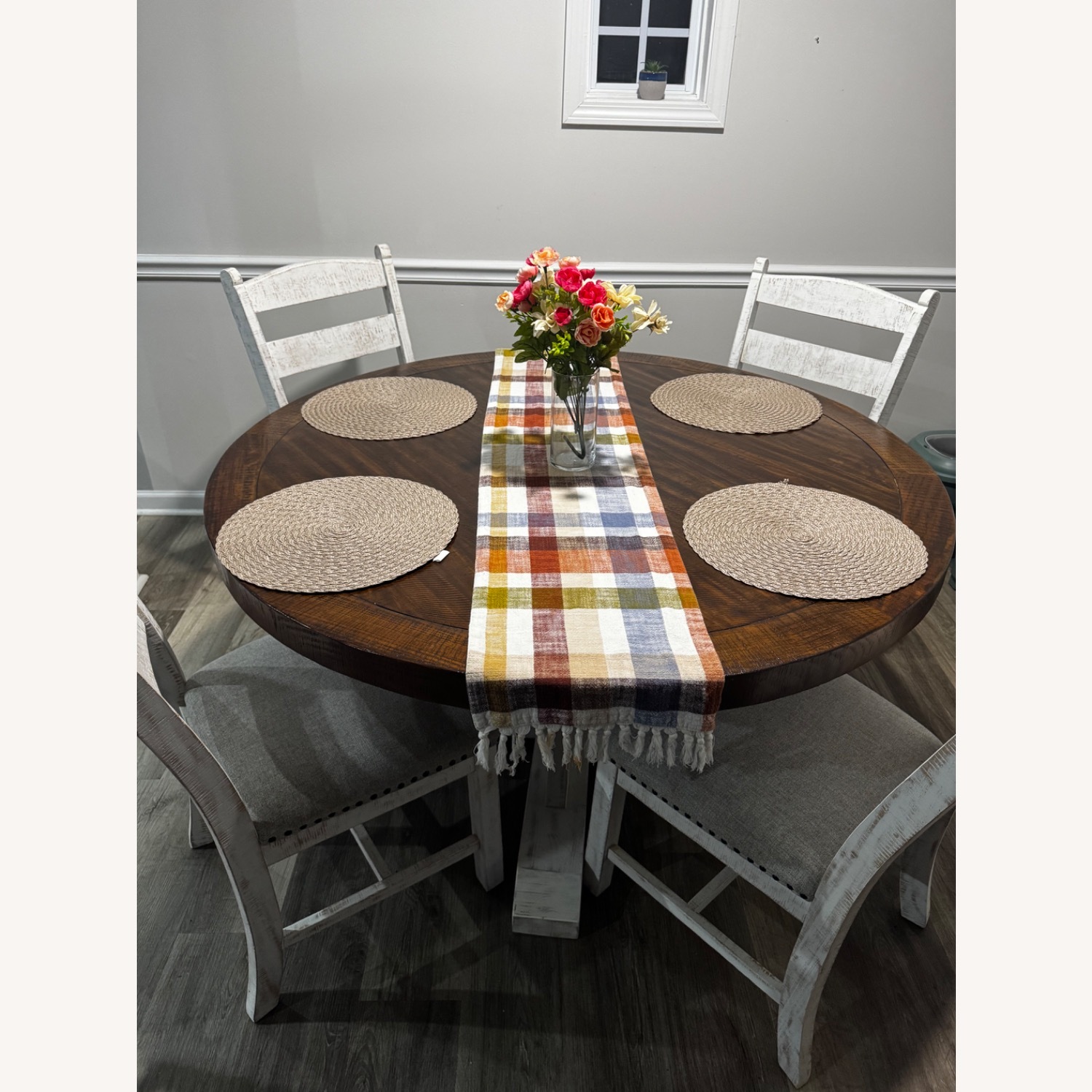 Ashley Furniture Valebeck Dark Brown Wood Dining Sets - image-1