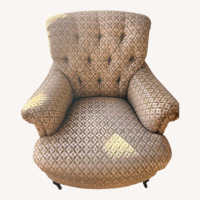 Custom Upholstered Elegant Chair