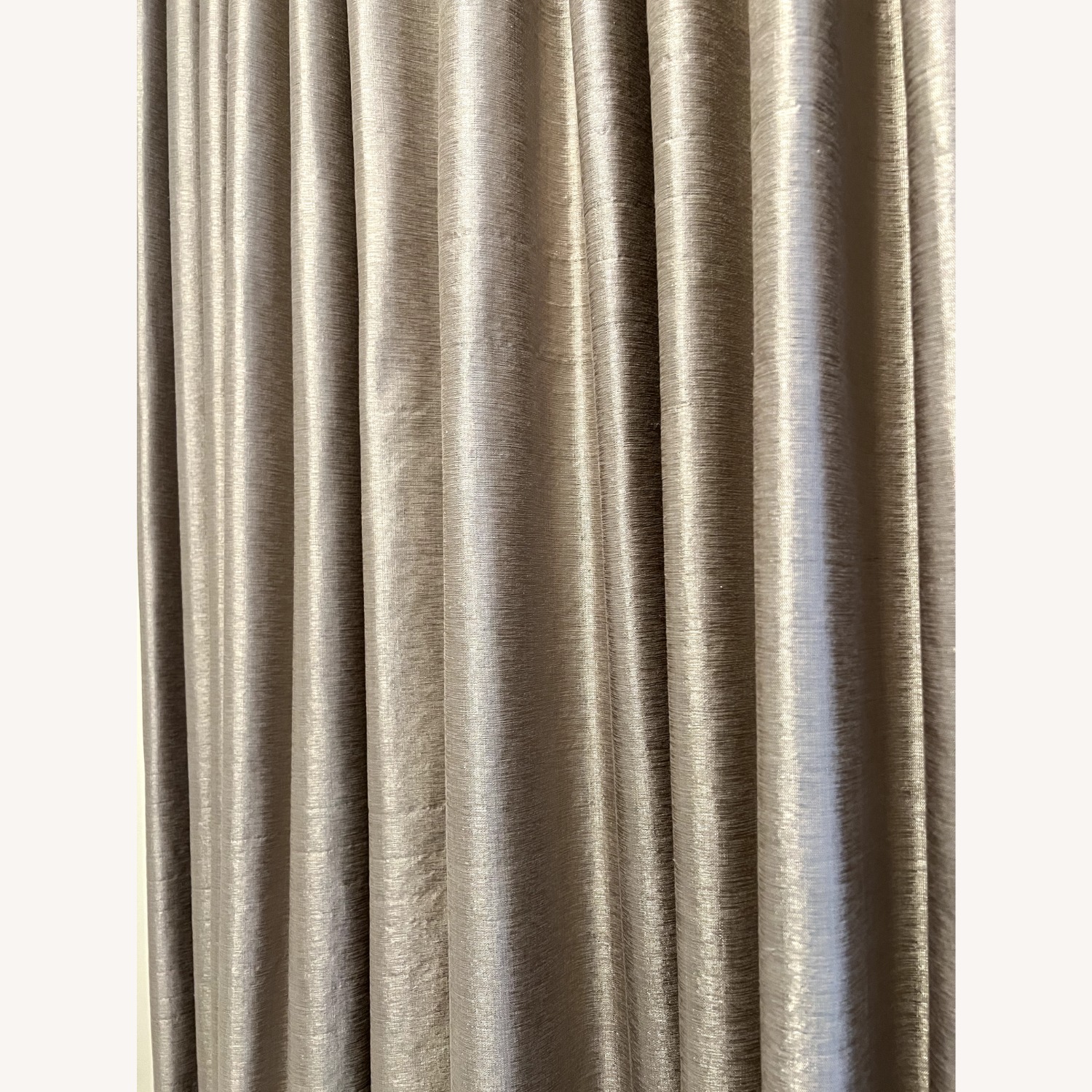 James Hare Soho Silk Drapes and Rods - image-2