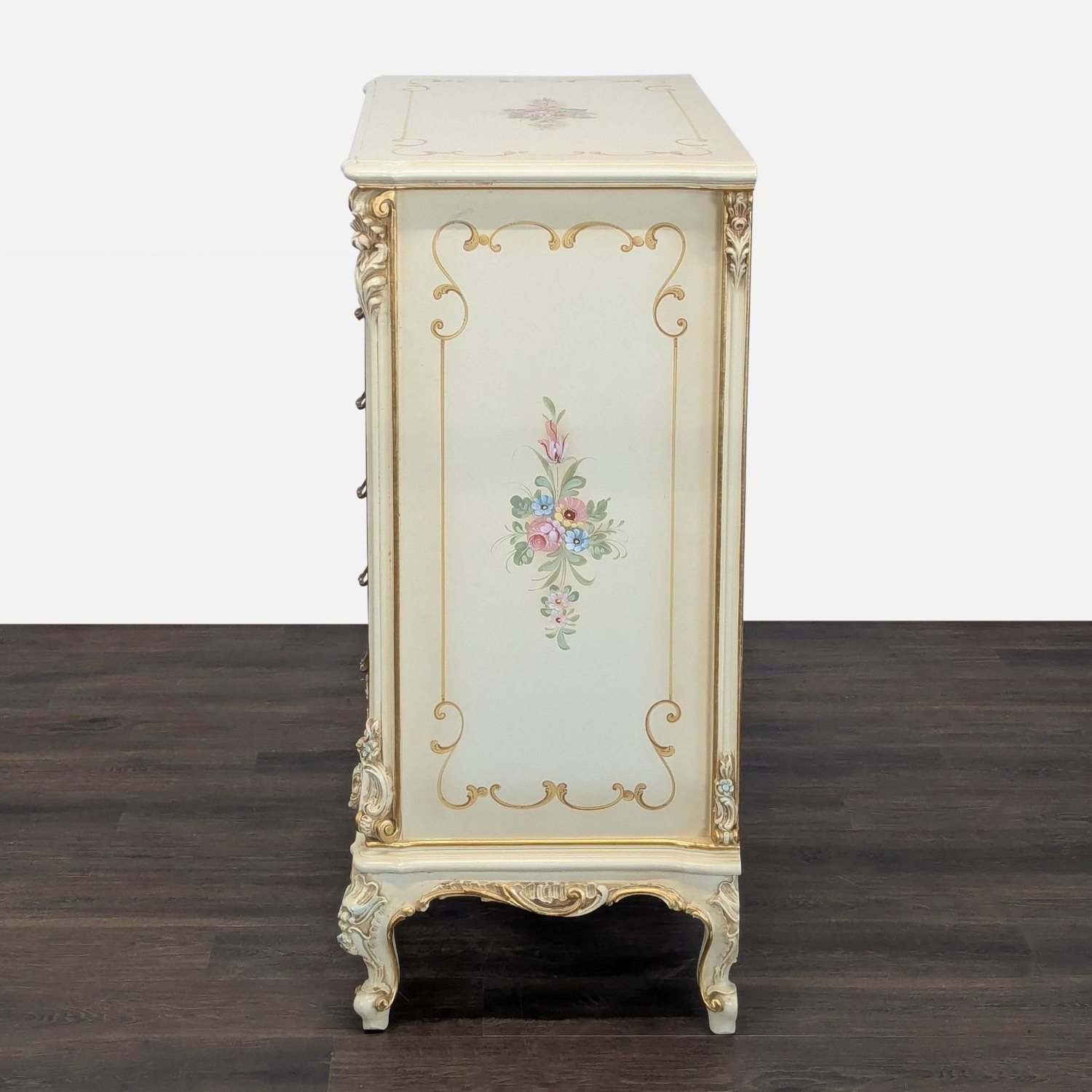Vintage Provincial Rococo Style Dresser  - image-7