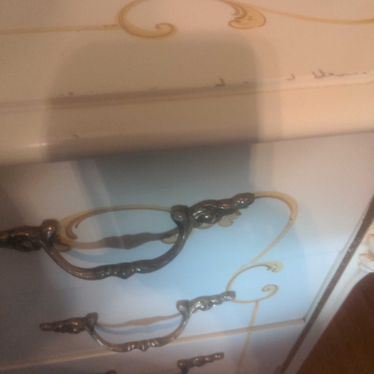 Vintage Provincial Rococo Style Dresser  - image-9