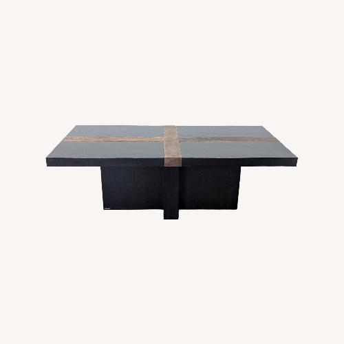 Used Inlaid Top Dining Table for sale on AptDeco